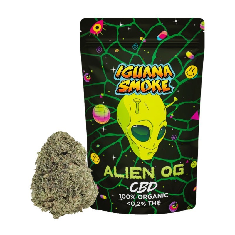 ALIEN OG 3gr IGUANA SMOKE CBD ALIEN OG 3gr IGUANA SMOKE CBD